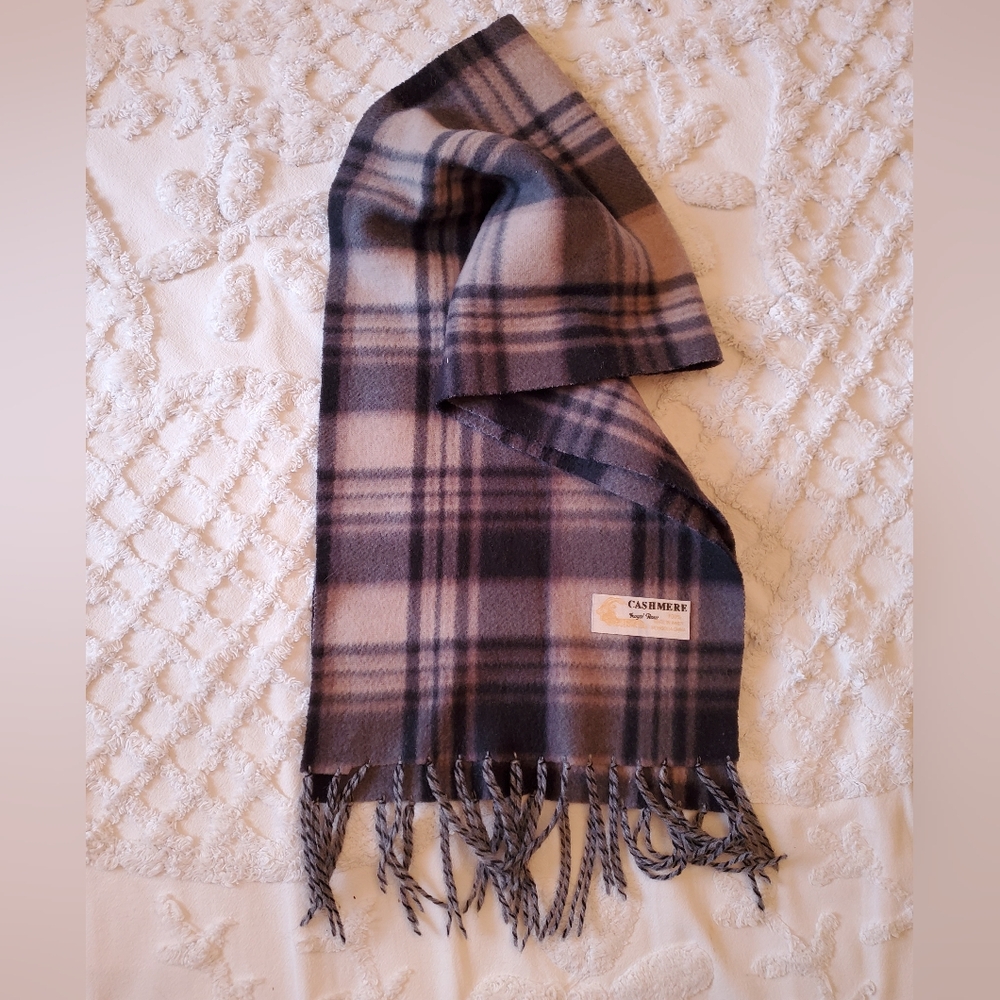 Royal Rossi Plaid Cashmire Scarf